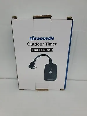 Dewenwils Plug In Outdoor Light Sensor Timer • $6.33