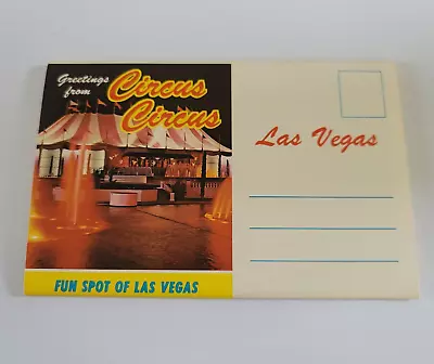 Vintage 1960's/70's Las Vegas Nevada Circus Circus Casino Souvenir Photo Booklet • $6.99