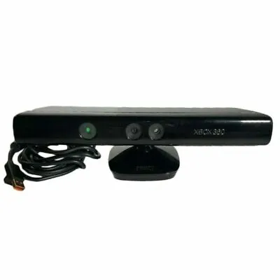 Geuine OEM Xbox 360 Kinect Sensor Bar Camera Microsoft - Black • $10