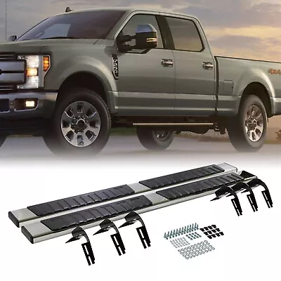 Side Step Running Boards For 99-16 Ford F 250/F 350 Crew Cab 4 Door SteelL+R • $118.87