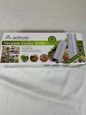 Recyclable Vacuum Sealer Bags Vacuum Food Sealer Rolls BPA Free  • £12.99