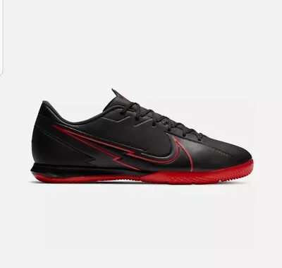 Nike Mercurial Vapor 13 Academy Ic AT7993 060 Soccer Shoes Black Size 6.5 Y  NEW • $79