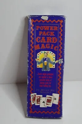 Power Pack Card Magic / Marked Deck Street Magic Bear & Bear Vtg Great Item • £6.64
