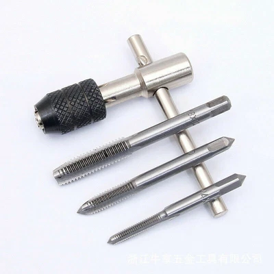 £7.07 • Buy 6pcs Tap Wrench Chuck Set Tool Steel T-handle Metric M3 M4 M5 M6 M7 M8 And Die 6