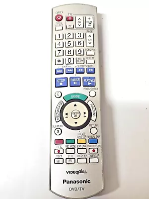 Panasonic Dvd Recorder Remote Eur7659yg0 Dmrex25 Dmrex45v Dmrex75 Dmrex85 Dmrez2 • £7.95