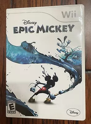 Epic Mickey Nintendo Wii Complete Game W/ Case & Manual • $9.99