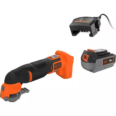 £176.95 • Buy Black And Decker BDCOS18 18v Cordless Oscillating Multi Tool 1 X 4ah Li-ion