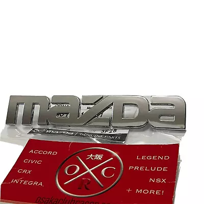 New Genuine OEM 1990-97 Mazda Miata Rear Emblem MX-5 Badge 92 93 94 95 96 NA Mk1 • $31.11