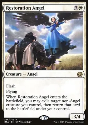 MTG Magic The Gathering Restoration Angel (28/256) Iconic Masters LP • $1.45