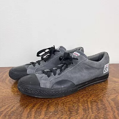 Vision Street Wear Shoes Men's Suede Low Retro Gray Skate Size US 9.5 • $84.95