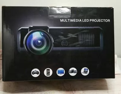 New In Box Mini Portable Multimedia LED Video Projector L8 • $42.95