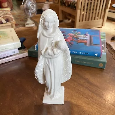 Goebel Madonna With Child Figurine Porcelain Signed Unger WestGermany White Chip • $8