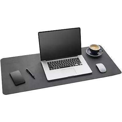 Desk MatDesk Writing Pad - Office Desk Pad Large 36  X 17  Gray Desk Mats ... • $37.52