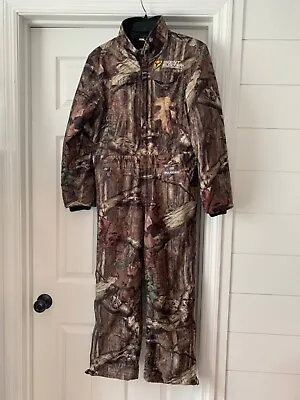 Scent Blocker Rain Blocker Coveralls Youth Large Mossy Oak Break Up Camo S3 • $65