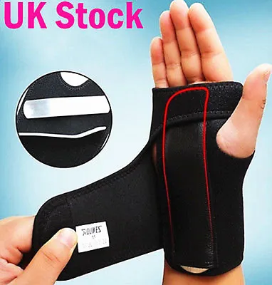 NSH Wrist Hand Brace Support Carpal Tunnel Splint Arthritis Sprain Stabilizer  • £5.20