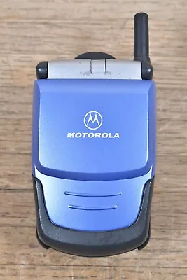 Vtg Motorola Talkabout Flip Cell Phone With Belt Clip Holster UNTESTED • $24.95