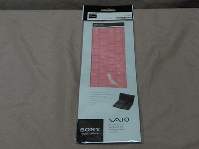 $10.95 • Buy Sony Vaio Pink Keyboard Skin For Use With E Series - VGP-KBV13