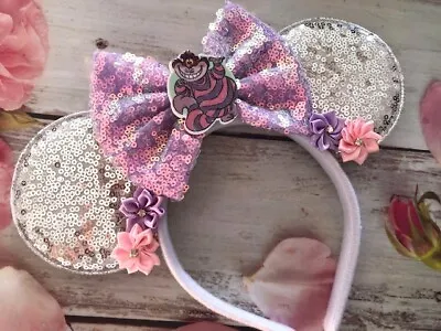 Cheshire Cat Minnie Mouse Ears Headband- Disneyland- Disney World • $16.99