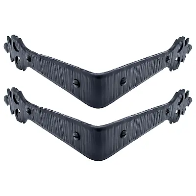 2 Pack 6  Decorative Corner Brace Corner Protectors Iron Angle Corner Bracket • $38.99