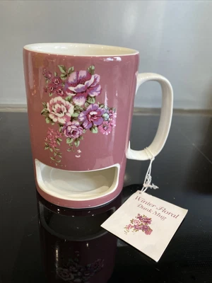 £10 • Buy Creativetops Winter Floral Dunk Mug