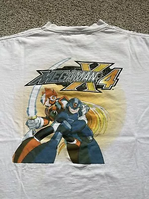 1997 Vintage Capcom MegaMan X4 T Shirt *Very Rare* • $550