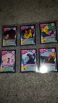 My Little Pony Foil Trading Card Set Series 1 F1-F6 Elements Of Harmony • $0.99