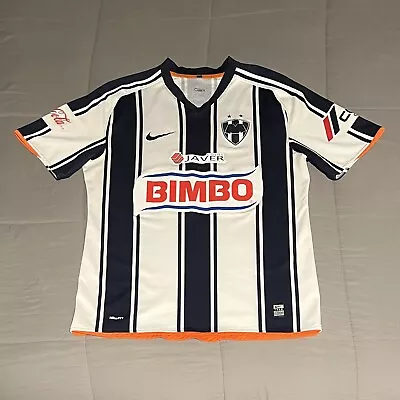 Monterrey Rayados 2009/10 Home Jersey Nike Men’s Sz L Soccer Football Mexico Y2K • $39.99
