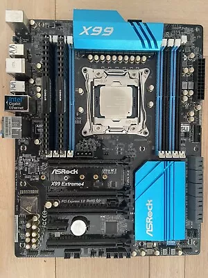 Intel I7 5820k + Asrock Extreme4 X99 + 16GB Memory • £28