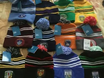 £12.99 • Buy Official All Ireland Gaa Bobble Hats All 32 Counties Available