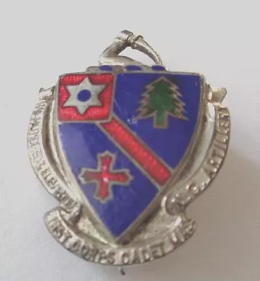 Vintage Unknow Military Enamel Lapel  Badge-corps Cadet Artillery • £4.99
