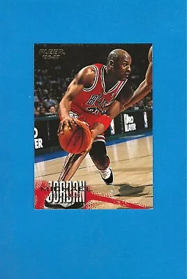 1996 96-97 Fleer Michael Jordan #13 Chicago Bulls HOF GOAT Near MINT + • $4.98