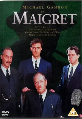 Maigret - Series 1: Episodes 1 To 3 DVD - Michael Gambon • £4.99