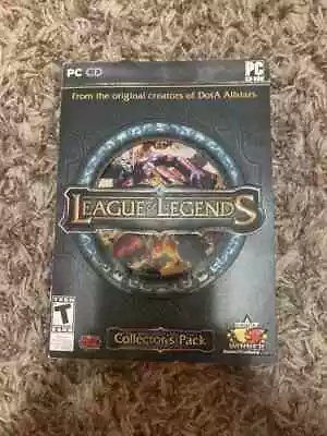 League Of Legends Collector's Pack (PC 2009) • $55