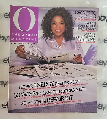 O The Oprah Magazine January 2008 Higher Energy Deeper Rest! Volume 9 Number 1 • $15.99