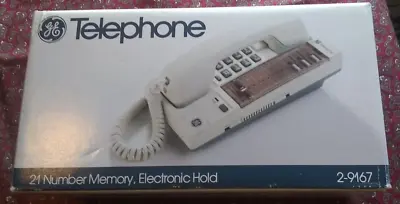 Vintage GE Telephone 21 Number Memory Dialer Model 2-9167A  RETRO NEW OPEN BOX! • $22