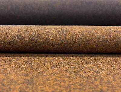 2 Yd Maharam Gemma Multi Copperplate Orange & Brown Wool Upholstery Fabric • $41.60