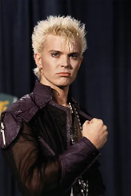 Billy Idol 80s 90s Vintage Rock Music Singer Wall Art Home Decor - POSTER 20x30 • $23.99