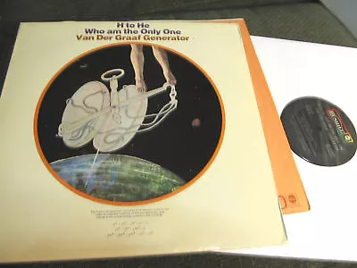 Van Der Graaf Generator LP H To He Who Am The Only One! Album Record Vinyl Rare! • $65