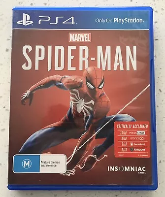 Marvel's Spider-Man PlayStation 4 PS4 Spiderman Game Complete • $25.40