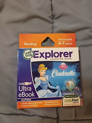LeapFrog Explorer Learning ~ Cinderella ~ Works W/ All LeapPad Learning Tablets • $15.37