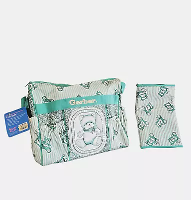 Teddy Bear Design Vintage Gerber Baby Diper Shulder Bag With Shulder Strap • $165.94