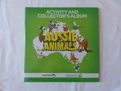 Woolworths Aussie Animals (Light Green) - Album (1) + Set (108) • $10