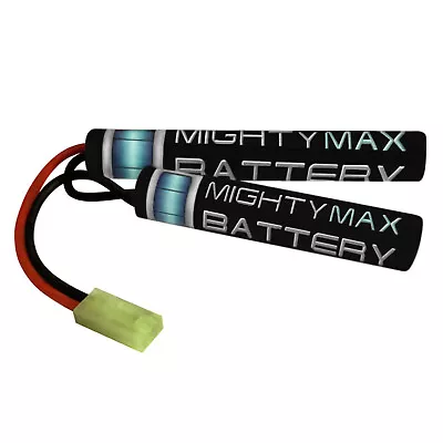 Mighty Max 8.4V 1600mAh NiMH Butterfly Replaces GG Combat Machine M4 Raider AEG • $17.99