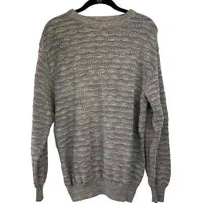 Shenandoah Vintage Grey Knit Sweater Size Medium • $26