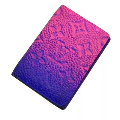 Louis Vuitton Illusion Monogram Pocket Organizer Wallet M81244 Virgil Abloh JPN • $728