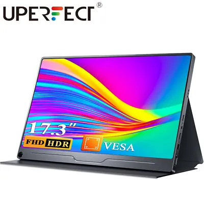$169.99 • Buy Used | UPERFECT 17.3  FHD Portable Monitor 144Hz Gaming Monotor For PS4/5 Xbox