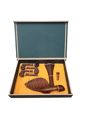 Violin Parts Set Snake Wood Accessories Grate Gift • $129.99