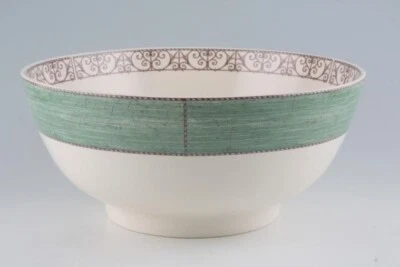 £9.99 • Buy Wedgwood Large Serving Bowl Sarah's Garden Queens Ware Pears 1998 Salad Fruit