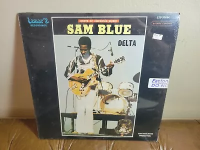 SAM BLUE LP DELTA BLUES SEALED ~ Lunar #2  / Checking Up On My Baby • $14.99