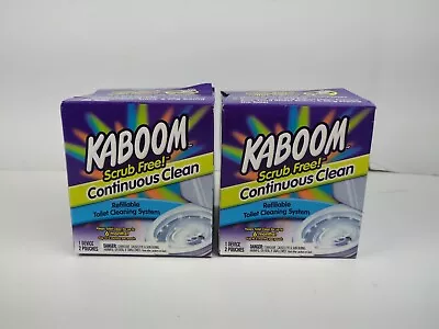 KABOOM Scrub Free Continuous Toilet Cleaning System Lot Of 2 • $19.99